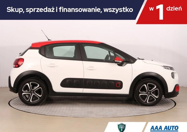 Citroen C3 cena 55000 przebieg: 45626, rok produkcji 2020 z Goniądz małe 326